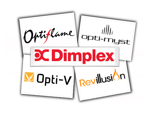 За счет чего происходит имитация огня в камине?