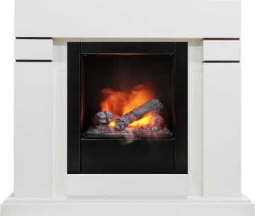 Каминокомплект  Lindos - Алебастр (Высота 985мм) с очагом Engine 56-400