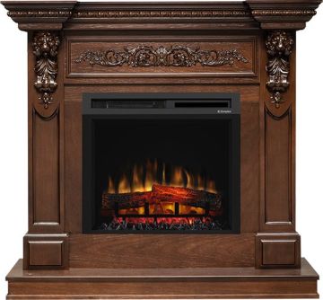 Каминокомплект  Lancaster - Темный дуб с очагом XHD23L-INT