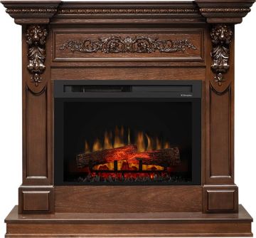 Каминокомплект  Lancaster - Темный дуб с очагом XHD26L-INT