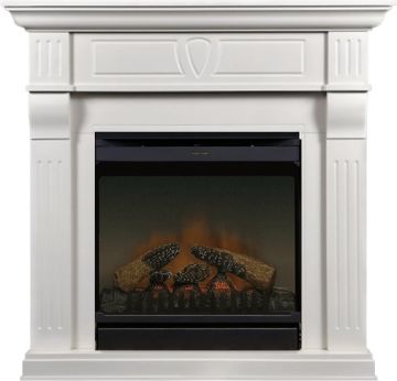 Каминокомплект  Beethoven (Разборный) - Слоновая кость с очагом Gannon DF2010-EU