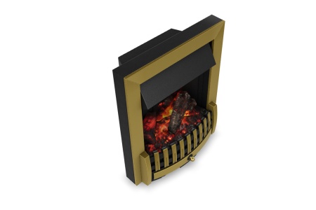 Dimplex Danville Antique Brass FB2. Камины трехмерные. Модели для скачивания. Фото 2.