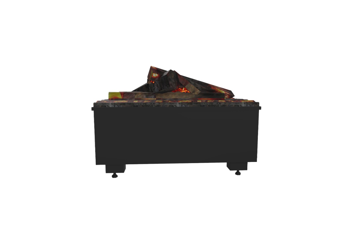 Dimplex Cassette 500 PS RETAIL LOGSET. Камины трехмерные. Модели для скачивания. Фото 1.