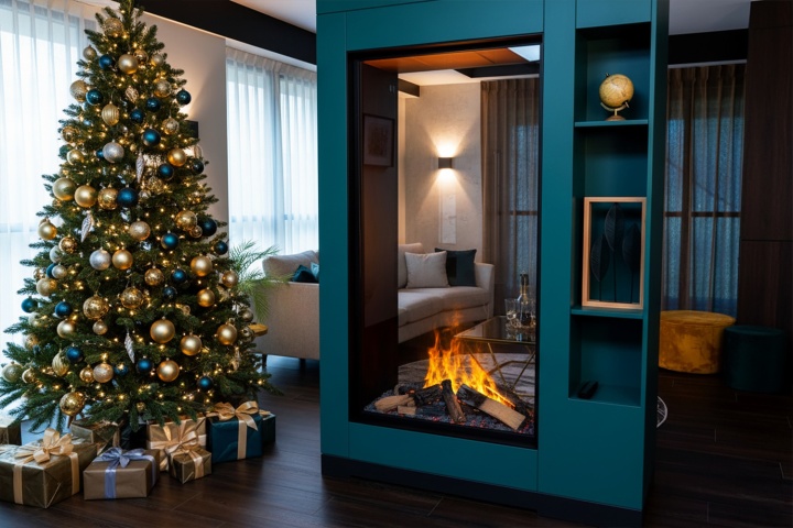 Очаг Faber e-MatriX 800/1600-ST