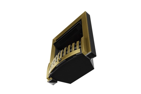 Dimplex Danville Antique Brass FB2. Камины трехмерные. Модели для скачивания. Фото 3.