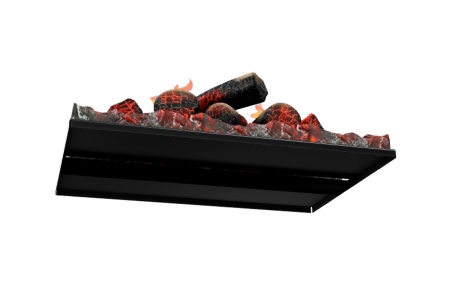 Муляж дров для очага Cassette 500 LOG FUEL BED. Камины трехмерные. Модели для скачивания. Фото 3.