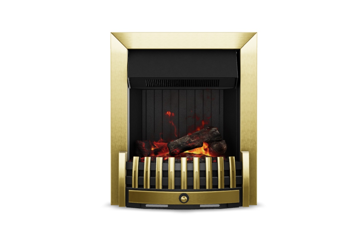 Dimplex Danville Antique Brass FB2. Камины трехмерные. Модели для скачивания. Фото 1.