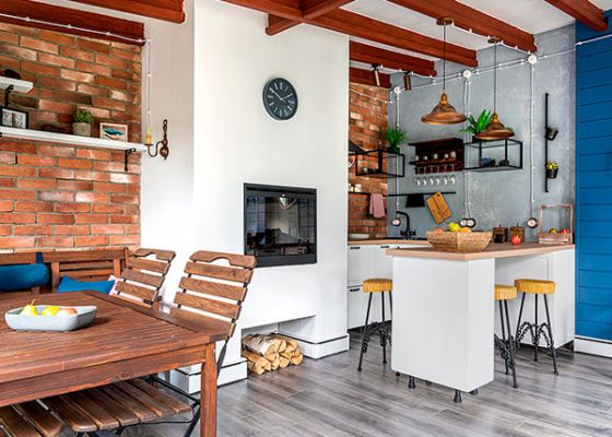 Очаг Symphony 26'' в телепроекте «Фазенда Лайф»